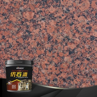 水性天然石効果塗料 ステュッコ状態液体コーティング MF Tio2