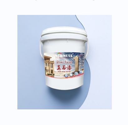 理論的な塗料消費量 0.25-0.35m2/KG 高粘着性外壁石塗料