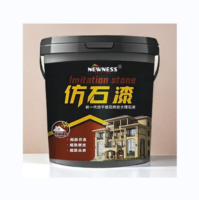 MF Tio2 リアルストーンペイント 粗質質感効果 建物のコーティング用グラニートペイント