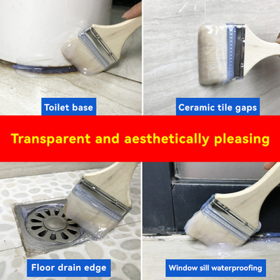 20KG/BUCKET 防水・漏れ防止用アクリルコーティング用透明液体粘着剤