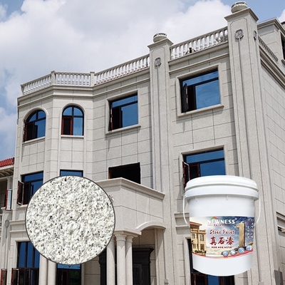 20KG/BUCKET 天然石質感塗料 壁外塗料の高粘着性コーティング