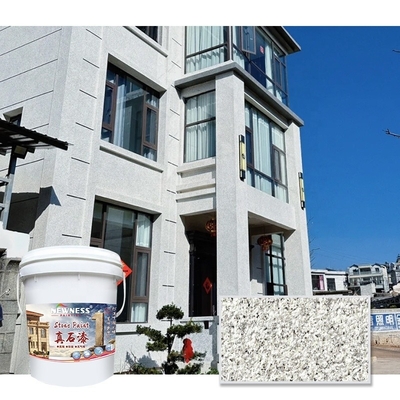 20KG/BUCKET 天然石質感塗料 壁外塗料の高粘着性コーティング