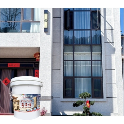 20KG/BUCKET 天然石質感塗料 壁外塗料の高粘着性コーティング