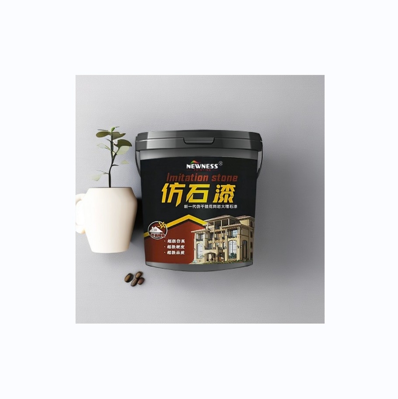 水性天然石効果塗料 ステュッコ状態液体コーティング MF Tio2