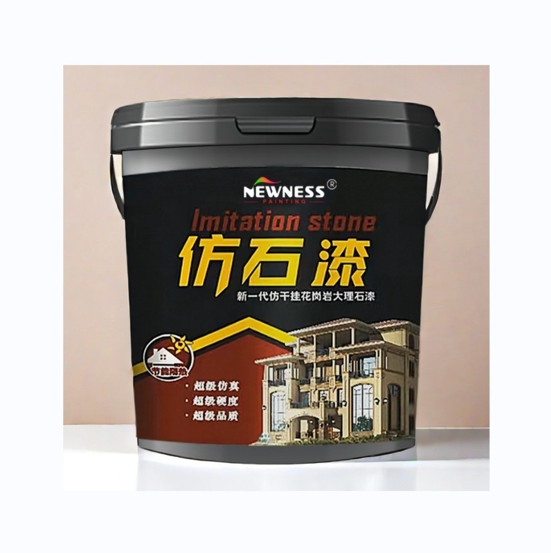 MF Tio2 リアルストーンペイント 粗質質感効果 建物のコーティング用グラニートペイント